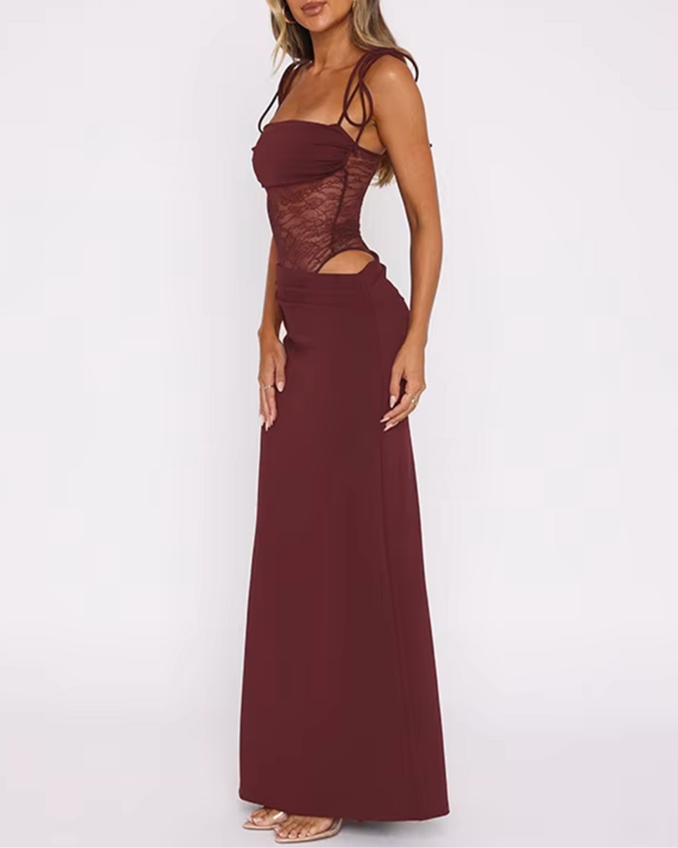 Robe Longue Femme Élégante Maxi Été 4