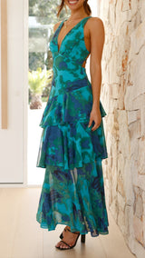 Robe Longue Femme Été Élégante Maxi 1