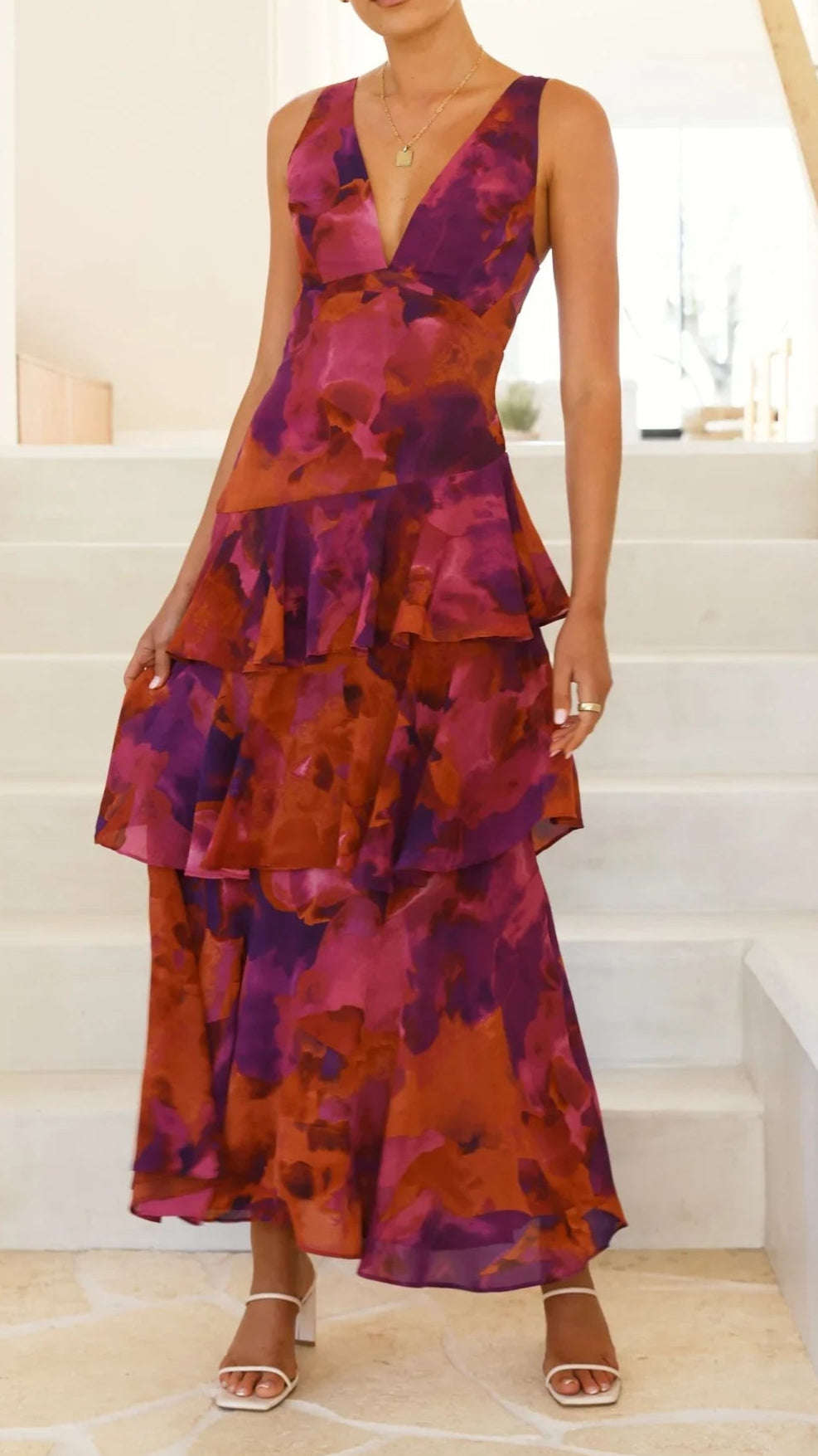 Robe Longue Femme Été Élégante Maxi 9