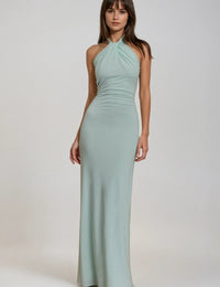 Robe Longue Femme Halter Été Mode Féminine Popular