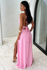 Robe Longue Femme Noire Élégante Maxi 4