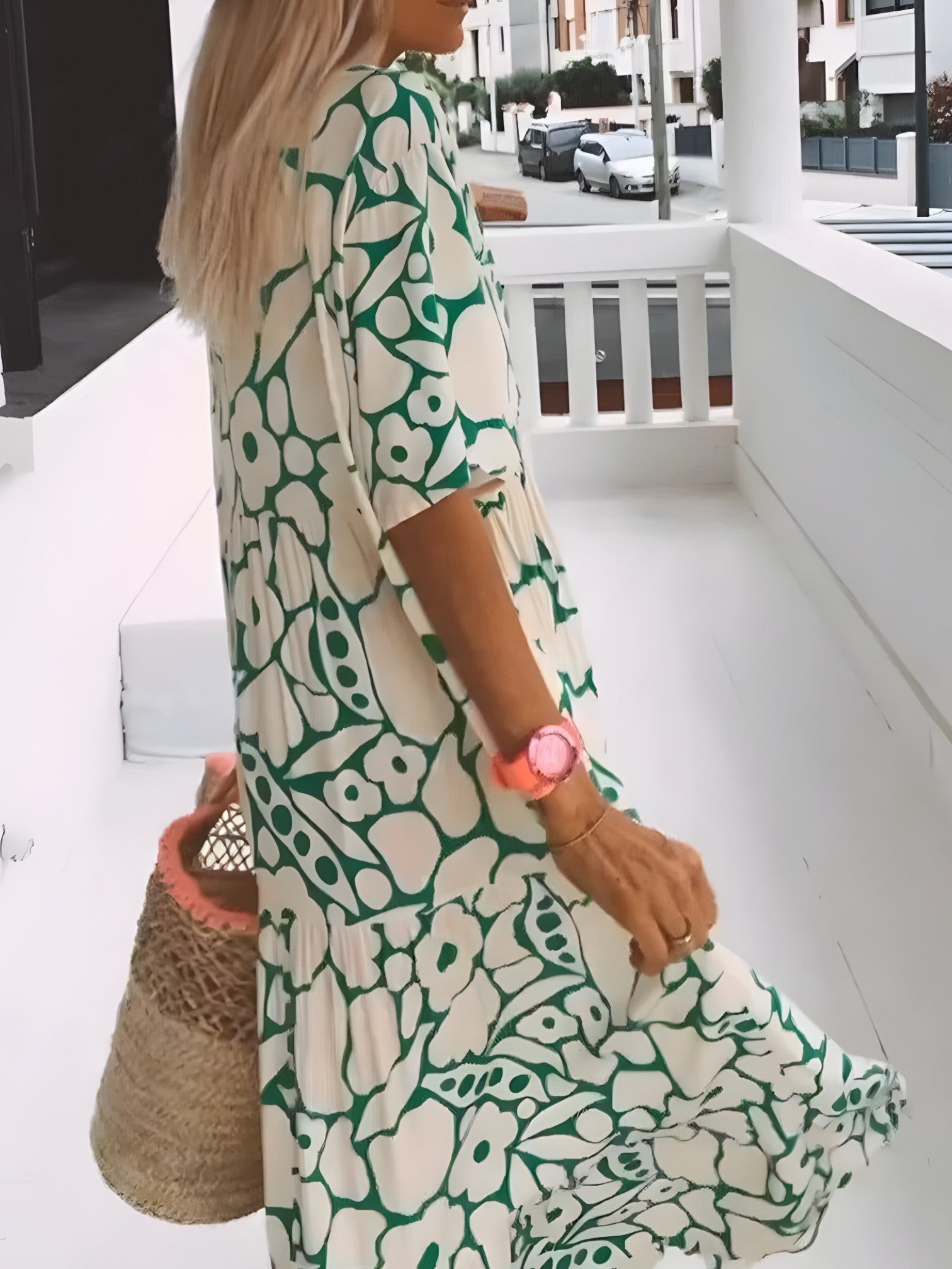 Finley | Robe Longue Fleurie Été Femme Grande Taille