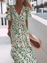 Finley | Robe Longue Fleurie Été Femme Grande Taille