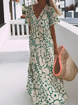 Finley | Robe Longue Fleurie Été Femme Grande Taille