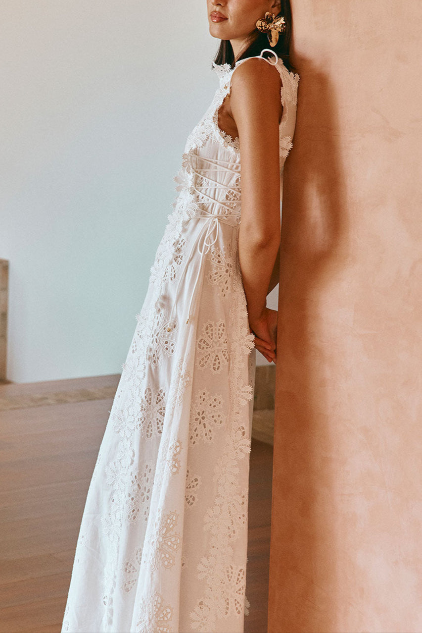 Robe Longue Fleurie d'Été pour Femmes 1