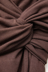 Robe Midi Femme Élégante Fendue 6