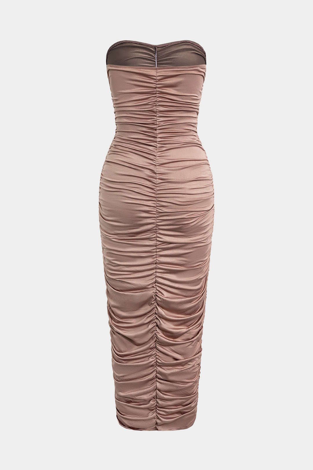 Robe Midi Femme Élégante Sans Manches 2