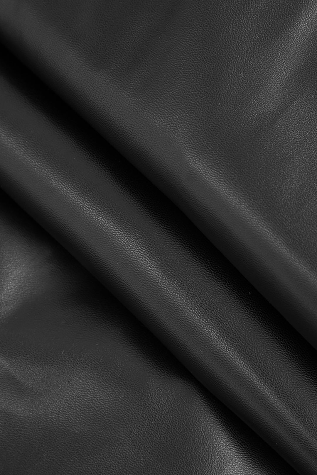 Robe Midi Femme Élégante en Simili Cuir 3