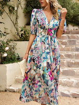 Lavinia | Robe Midi Femme Élégante et Confortable