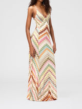 Robe de Plage Femme en Crochet Élégante 0