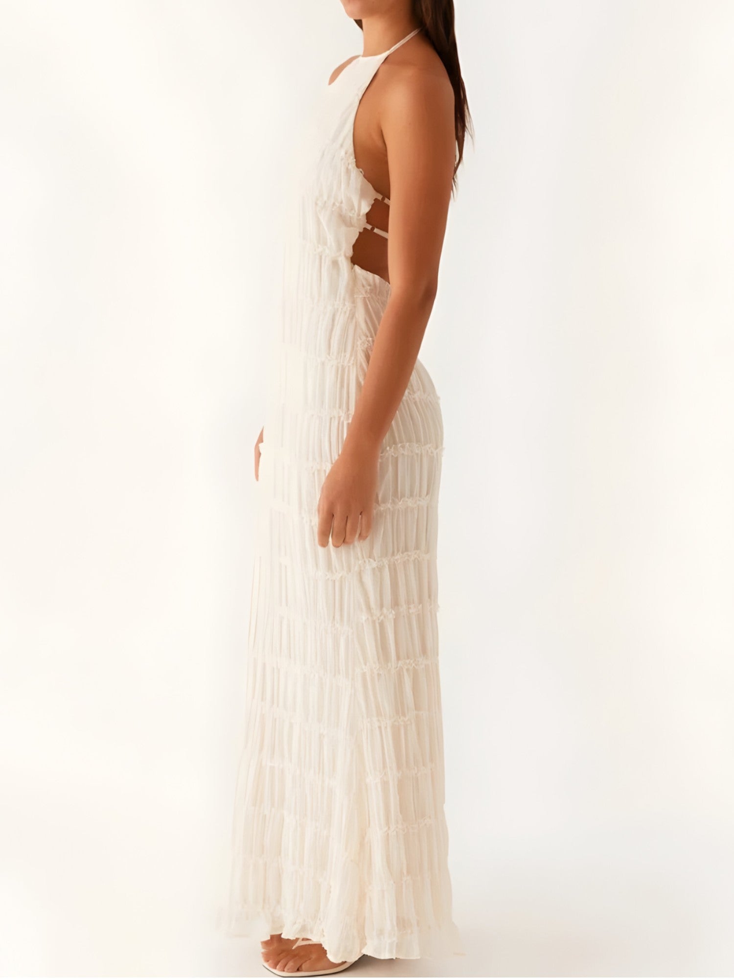 Annabelle | Robe de Soirée Longue Élégante Halter