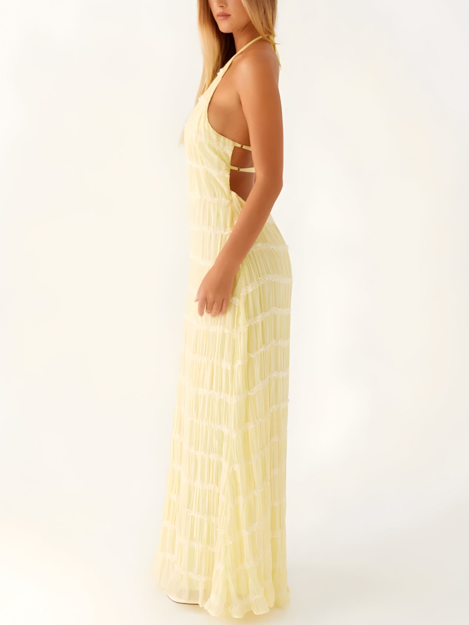 Annabelle | Robe de Soirée Longue Élégante Halter