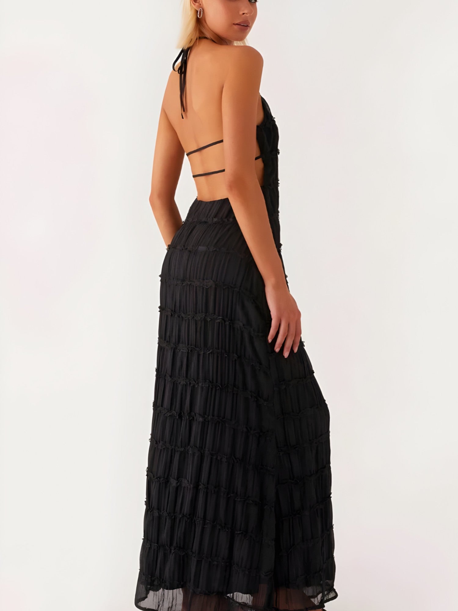 Annabelle | Robe de Soirée Longue Élégante Halter