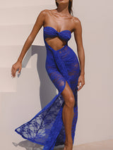 Christiana | Robe de Soirée en Dentelle Élégante Femme