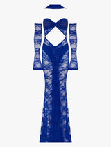 Christiana | Robe de Soirée en Dentelle Élégante Femme