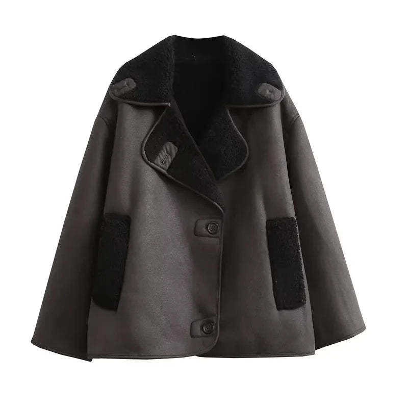 other : Seroa Veste de luxe en similicuir pour femmes in van Seroa