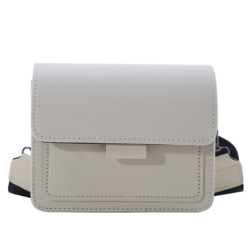 bags : Sac à Épaule Rétro avec Large Sangle et Grande Capacité in Blanc van Seroa