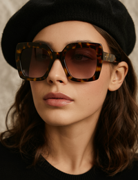 Retro Oversize Sonnenbrille Damen andere Damen Sonnenbrillen