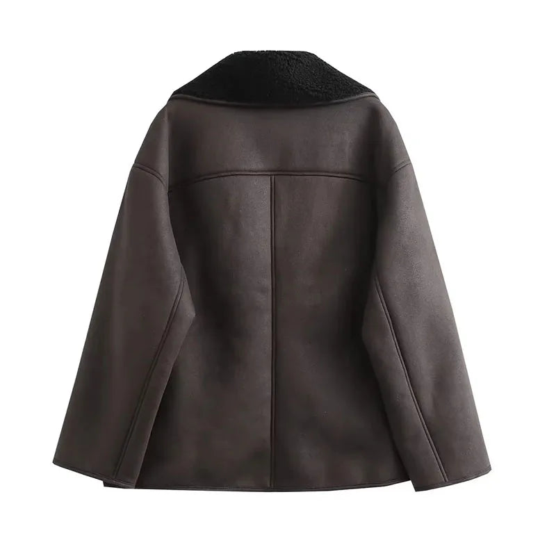 other : Seroa Veste de luxe en similicuir pour femmes in van Seroa