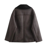 other : Seroa Veste de luxe en similicuir pour femmes in van Seroa
