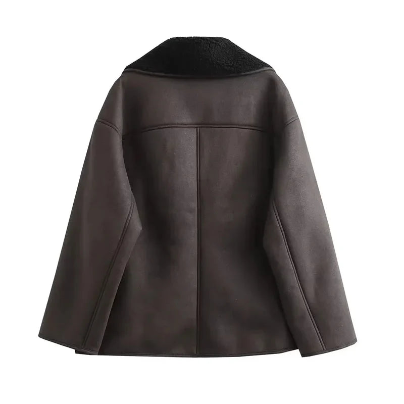 other : Seroa Veste de luxe en similicuir pour femmes in van Seroa