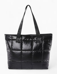 Sac Femme en Toile Grande Capacité Noir Accessoires De Mode