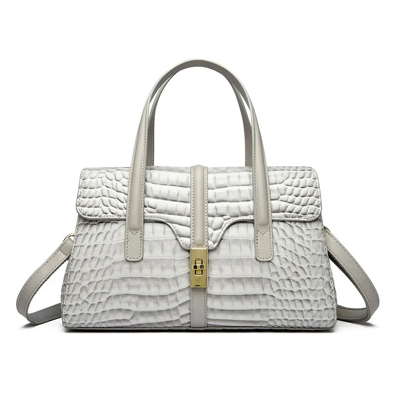 Sacs à main : Molly | Sac à main femme élégant in Gris clair van Seroa