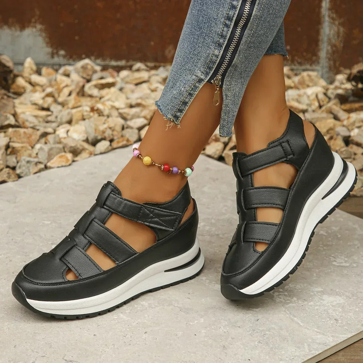 Sandales Confortables Élégantes Femme 1