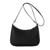 bags : Sac à Épaule Rétro Tendance en Cuir PU in Noir van Seroa