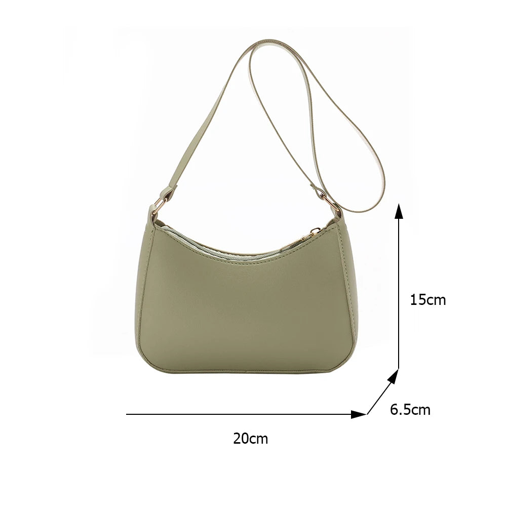 bags : Sac à Épaule Rétro Tendance en Cuir PU in van Seroa