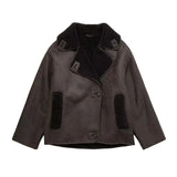 other : Seroa Veste de luxe en similicuir pour femmes in van Seroa