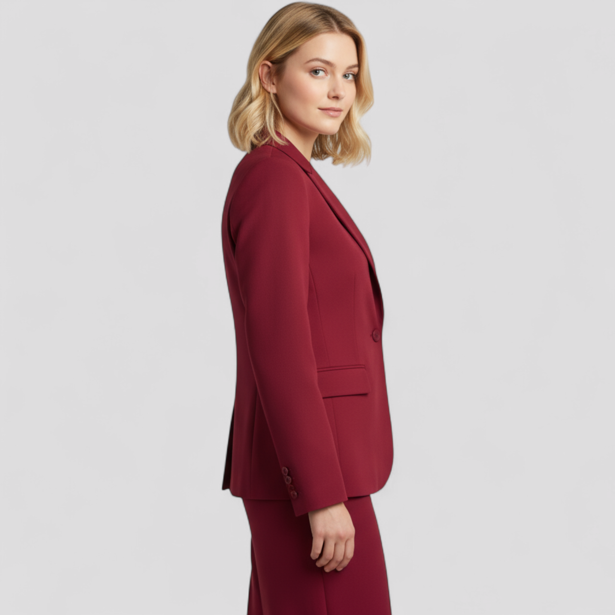 Ravenna | Ensemble Tailleur Pantalon Femme Élégant en Polyester