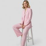 Ravenna | Ensemble Tailleur Pantalon Femme Élégant en Polyester