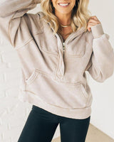 Sweat à Capuche Zippé Homme Vintage 2