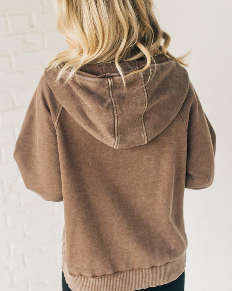Sweat à Capuche Zippé Homme Vintage 5