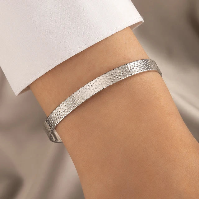 other : Eva | Bracelet Femme Or Ajustable Élégant Moderne in Argent 1 van Seroa