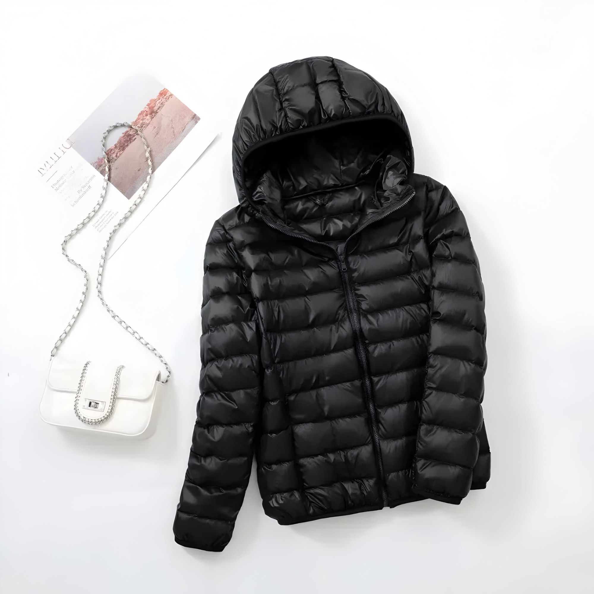 Evelora | Veste Doudoune Femme Légère Élégante