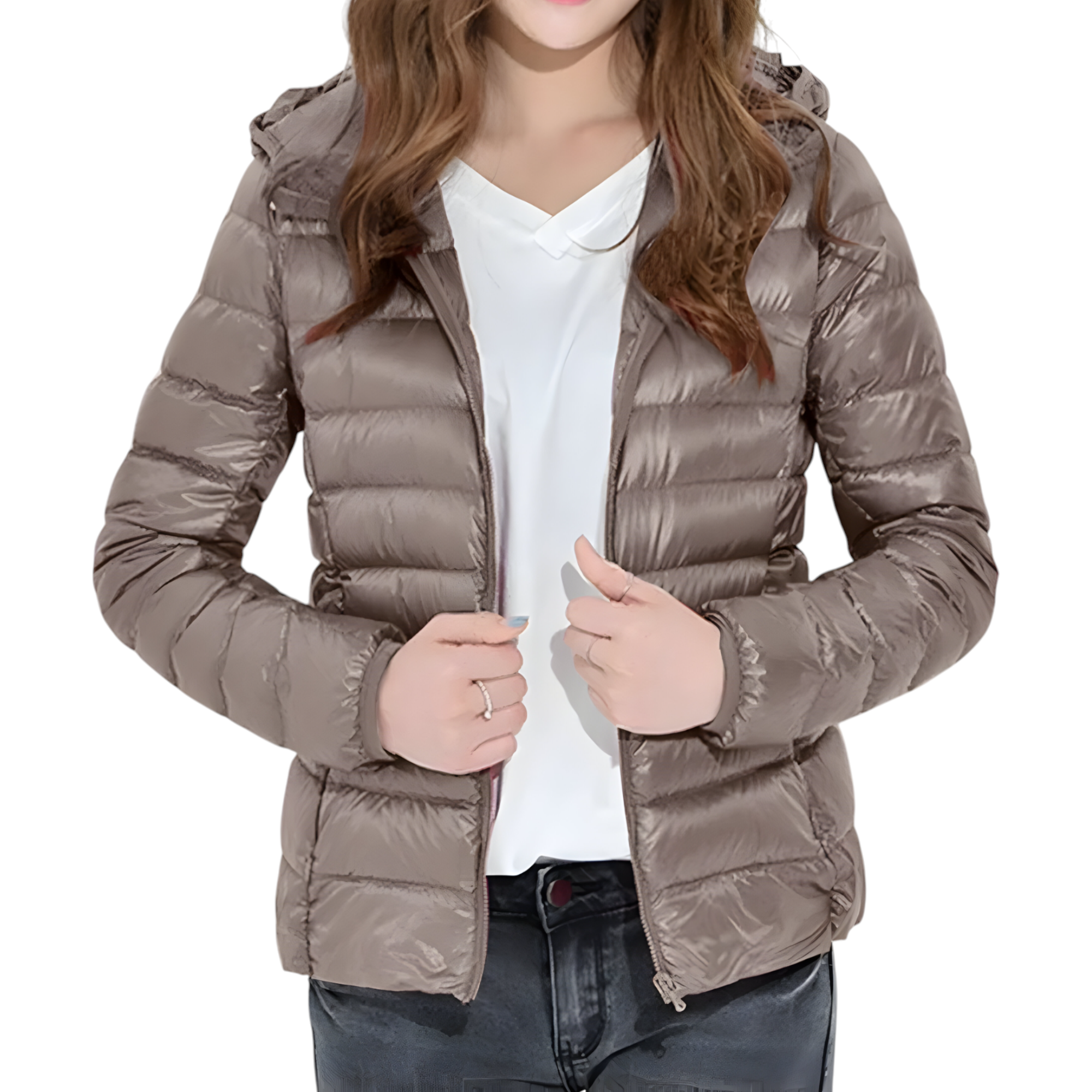 Evelora | Veste Doudoune Femme Légère Élégante