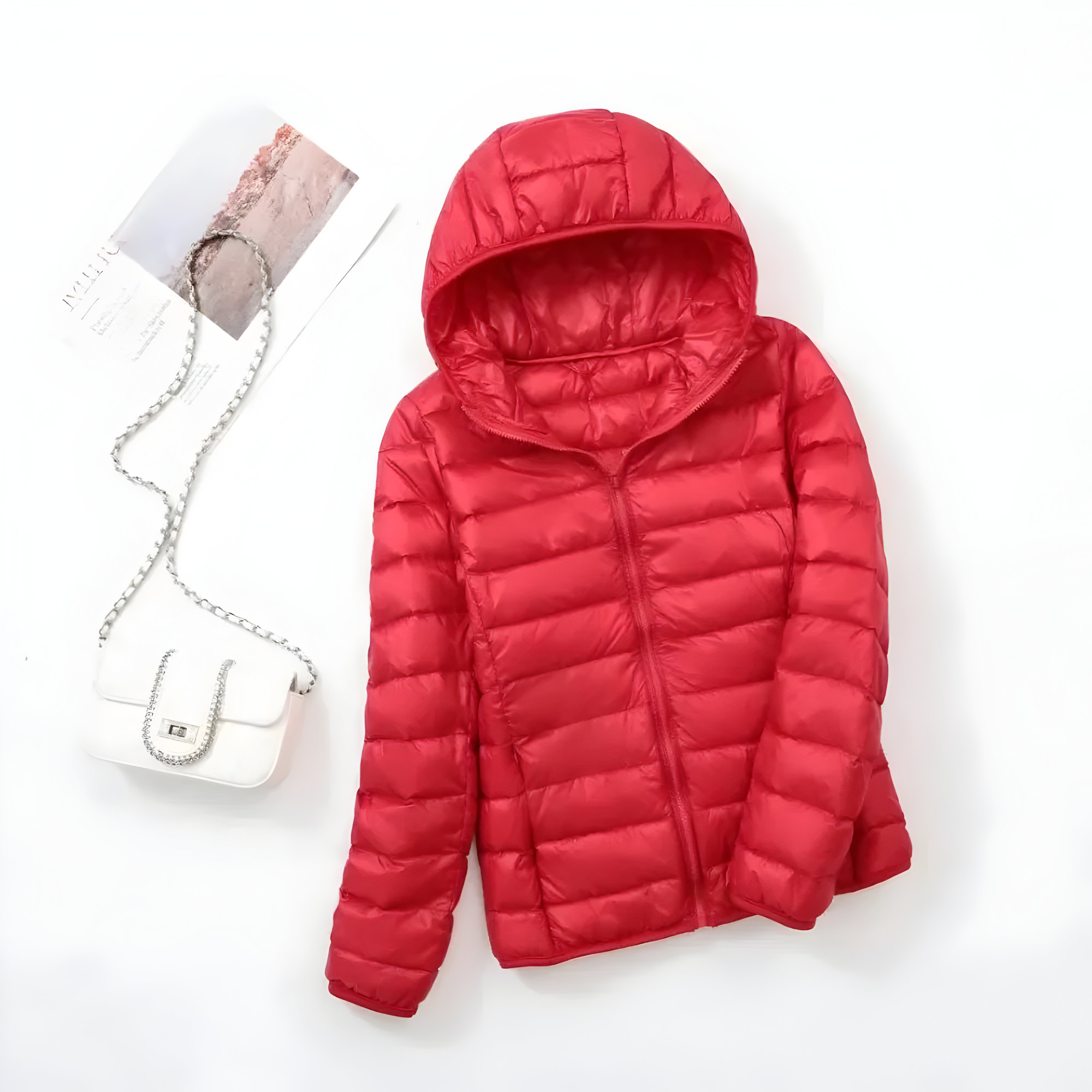 Evelora | Veste Doudoune Femme Légère Élégante