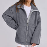 Veste Femme Chic En Fleece Élégante 6