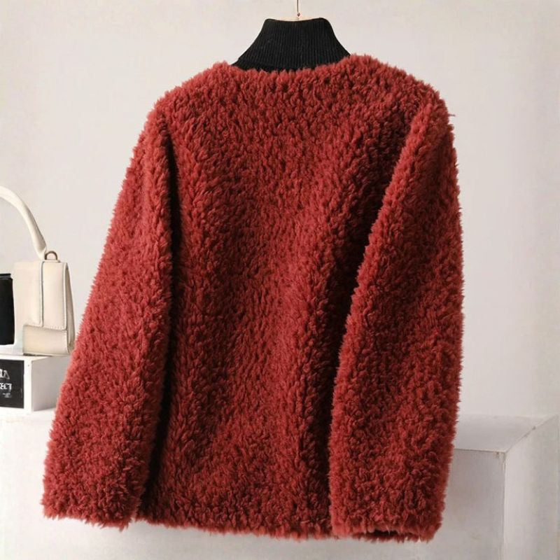 Veste Femme Chic en Shearling 3