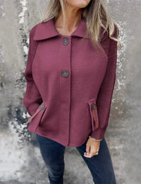 Lässige Damenjacke für Herbst und Winter