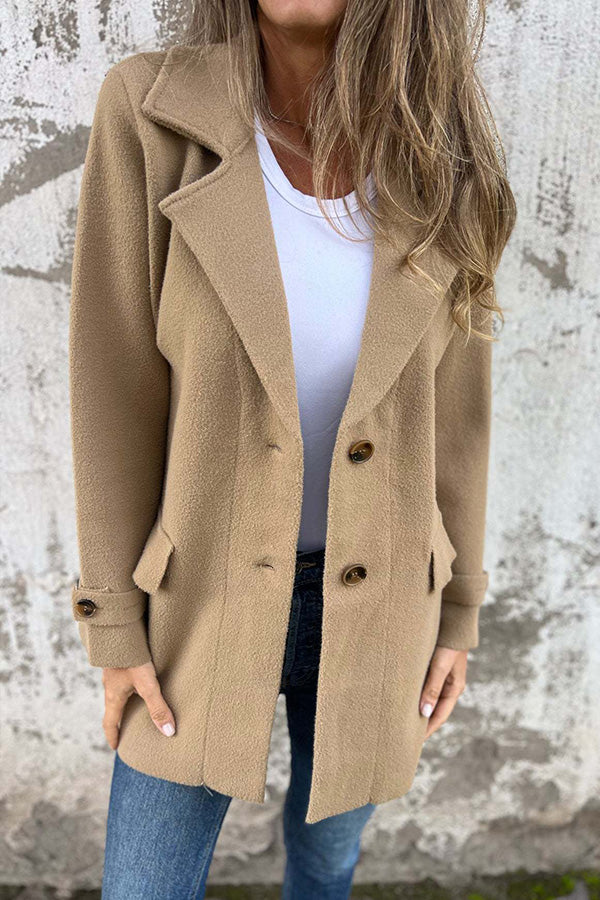 Veste Femme Élégante Longue Automne Hiver 2