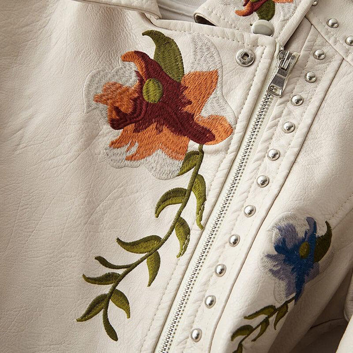Veste Femme Élégante à Fleurs 4