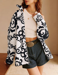 Veste Femme avec Poches Polyester Mode Féminine