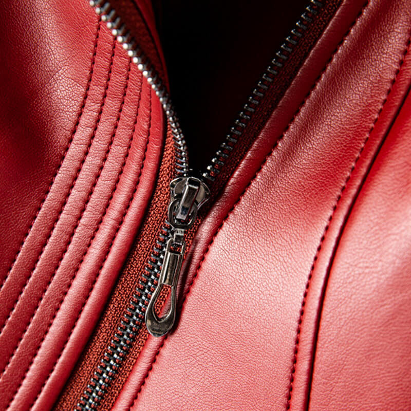 Veste Femme Élégante en Cuir 7