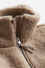 Veste Femme Élégante en Peluche 6