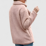 Phoebe | Veste Femme Élégante en Sherpa Doux