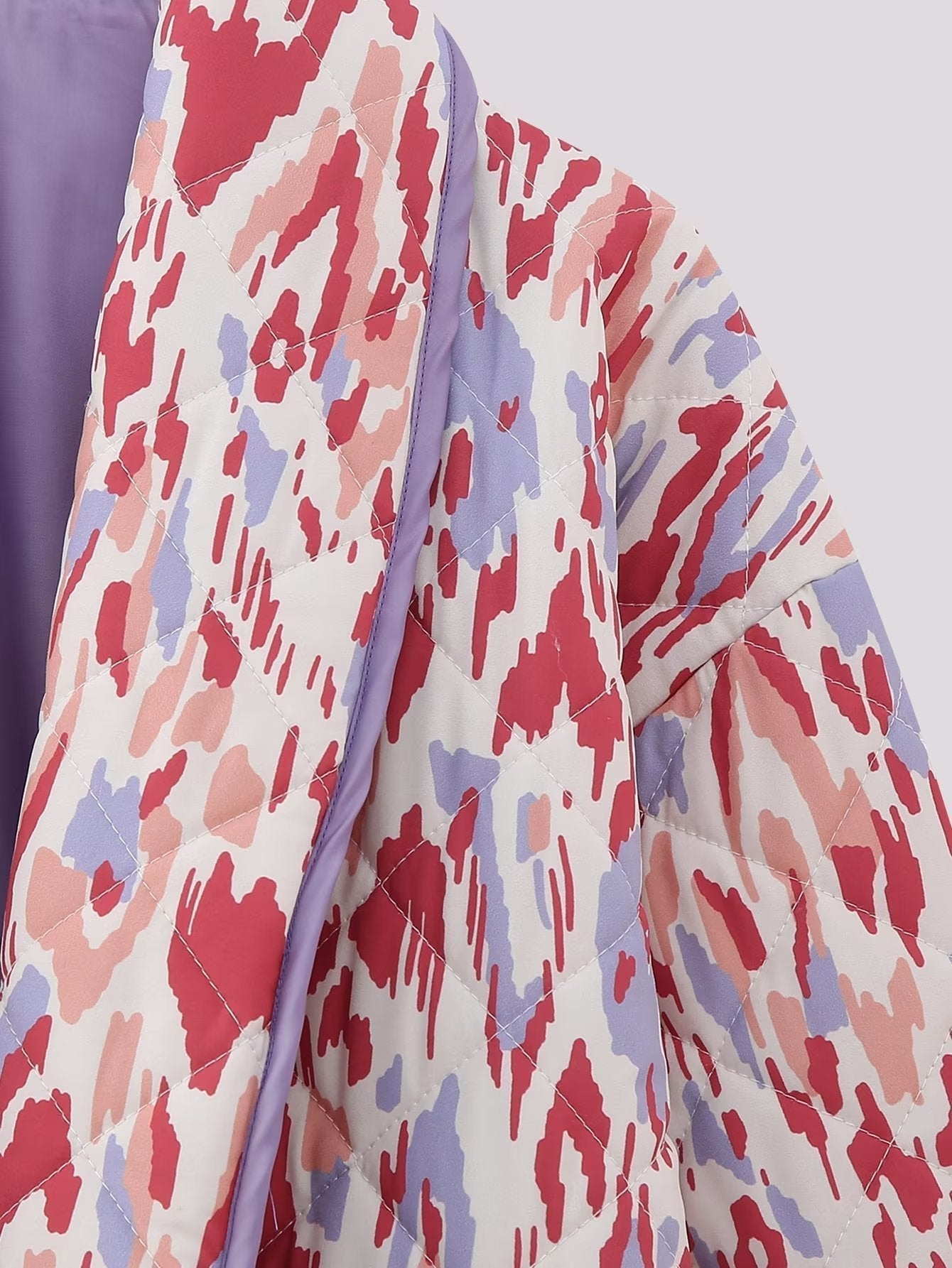 Veste Femme Longue Matelassée Élégante 3