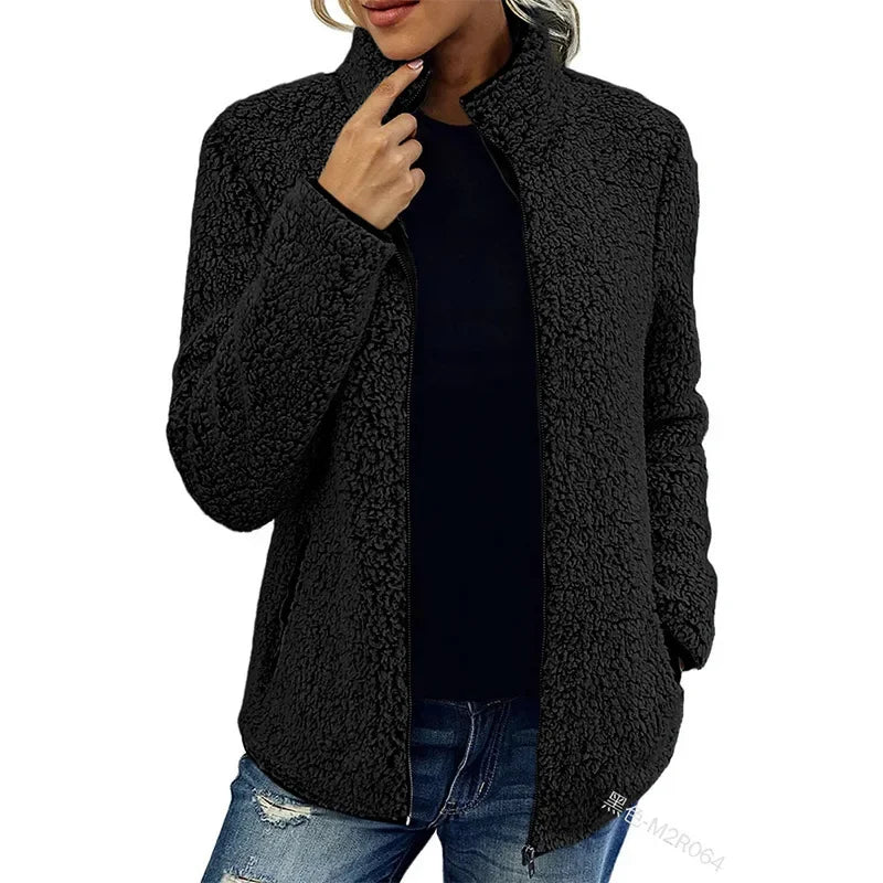 Veste Femme Polaire Confortable Zip Frontale 0